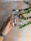 شیشه مکارتی ادویه درب استیل